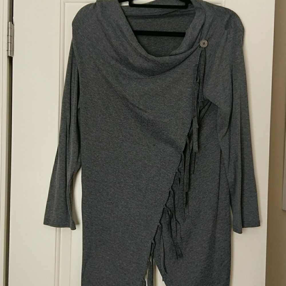 Asymmetrical sweater